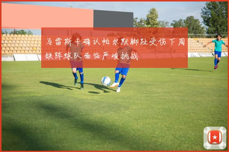 马雷斯卡确认帕尔默脚趾受伤下周缺阵球队面临严峻挑战