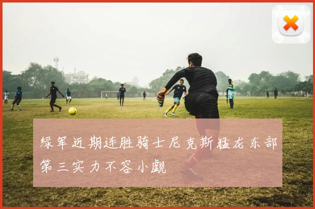 绿军近期连胜骑士尼克斯猛龙东部第三实力不容小觑